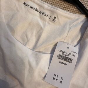 Abercrombie & Fitch White Bodysuit